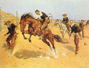 Frederick Remington Turn Him Loose, Bill oil painting picture wholesale